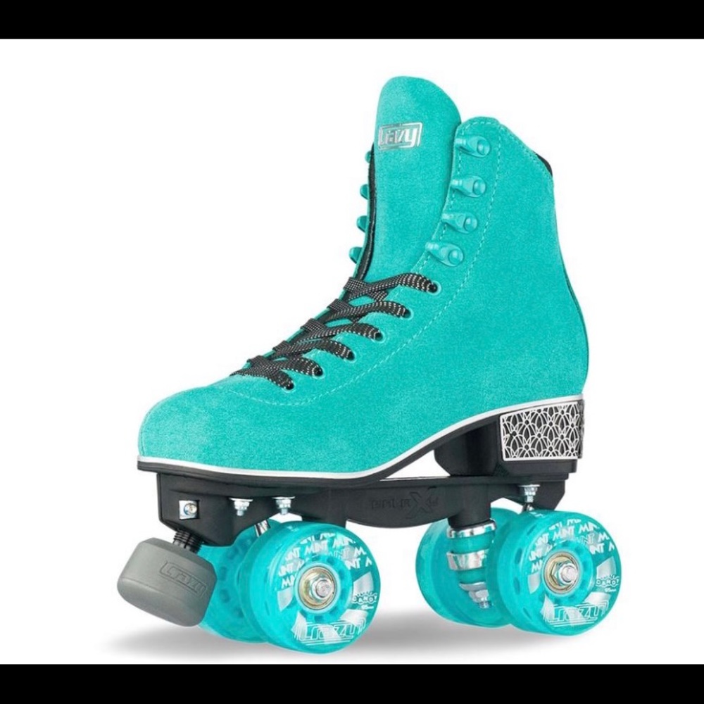 CRAZY SKATES EVOKE TEAL SKATES NEW IN BOX SIZE L8